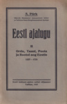 Eesti ajalugu (2. osa)