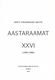Eesti Kirjanduse Seltsi aastaraamat XXVI