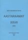 Eesti Kirjanduse Seltsi aastaraamat XXVII