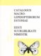  Catalogus macrolepidopterorum Estoniae. Eesti suurliblikate nimestik levikutabelina 