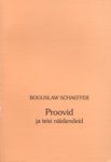 Proovid ja teisi näidendeid