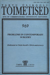 Problems in contemporary surgery
