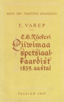 C. G. Rückeri Liivimaa spetsiaalkaardist 1839. aastal