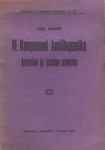 M. Kampmanni koolilugemiku keeleline ja sisuline arvustus