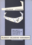 Väliseesti kirjanduse konverents