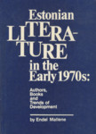 Estonian literature in the early 1970s