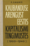 Kaubanduse arengust Eestis kapitalismi tingimustes