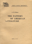 The pattern of American literature