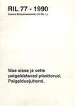Maa sisse ja vette paigaldatavad plasttorud