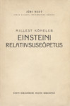 Millest kõneleb Einsteini relatiivsuseõpetus