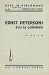 Ernst Petersoni elu ja looming