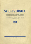 Svio-Estonica 1934