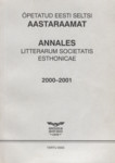 Õpetatud Eesti Seltsi aastaraamat. Annales Litterarum Societatis Esthonicae