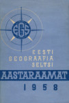 Eesti Geograafia Seltsi aastaraamat 1958